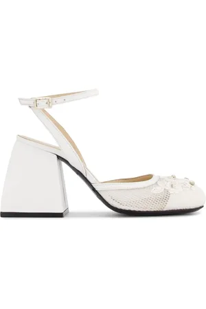 NODALETO Bulla Camille 90mm pumps med udsmykning