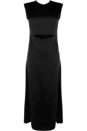Loulou de Saison Copan midi-kjole i satin