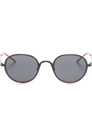 Emporio Armani Solbriller med rundt stel