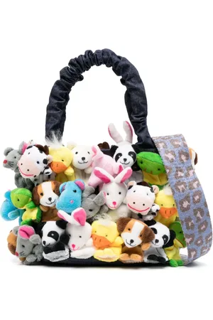 La Milanesa Lille Toys tote i denim
