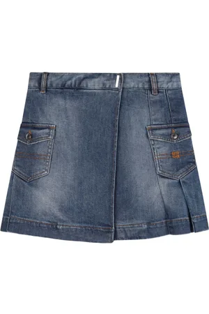 Givenchy 4G denimnederdel