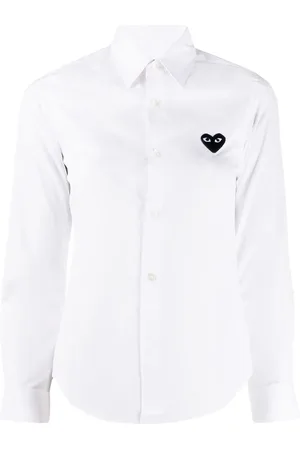 Comme des Garçons Langærmet skjorte med logo