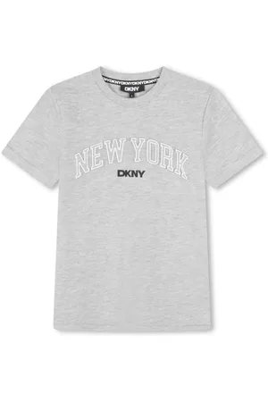 DKNY T-shirt i jersey med logotryk