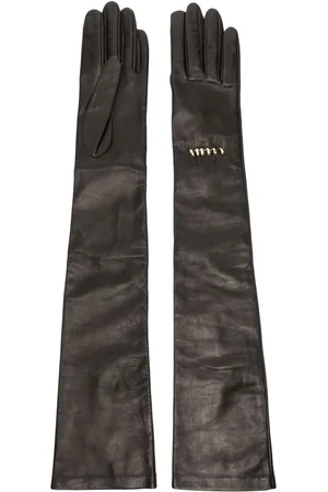 Lanvin Albuelange læderhandsker