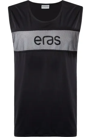 AMIR SLAMA X Erasmo tank-T-shirt med logo
