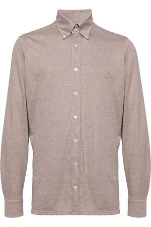 N.PEAL T-shirt i kashmir-bomuldsblanding