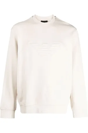 Emporio Armani Sweatshirt med præget logo