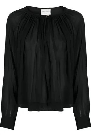 FORTE FORTE Bluse med samledetalje