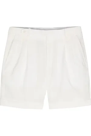 BRIONI Chino-shorts i seersucker-stof