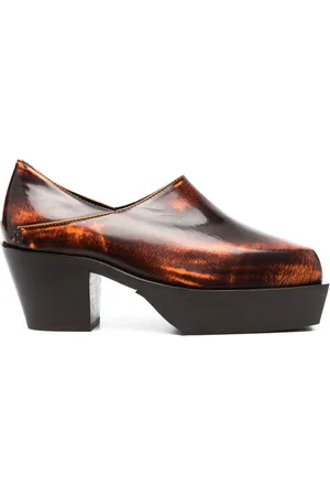 ECKHAUS LATTA 65 mm Cowboy slip on-sko i læder