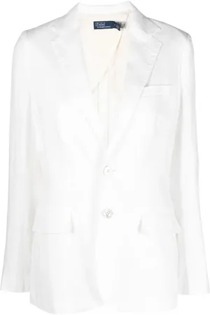 Ralph Lauren Enkeltradet blazer med hakrevers