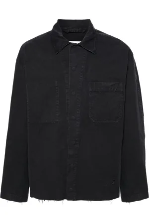 Maison Margiela Skjortejakke med rå kant