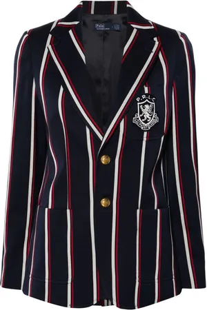 Ralph Lauren Enkeltradet blazer med striber