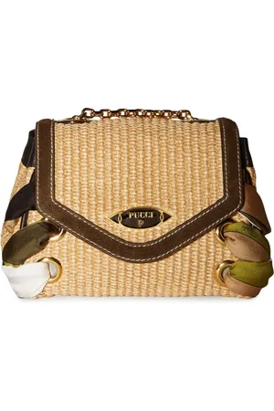 Puccini Tressage taske med logoplade