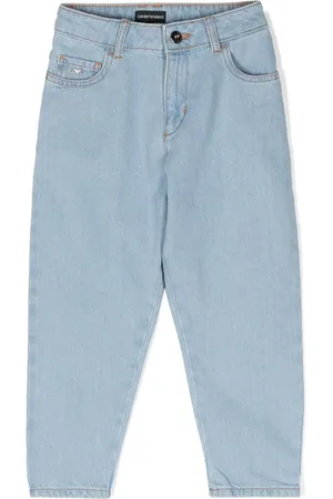 Emporio Armani Jeans med smalle ben og logoplade