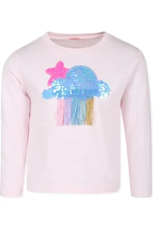 Billieblush T-shirt med paillet-udsmykning
