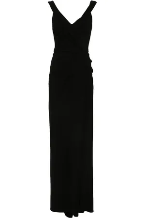 GEMY MAALOUF Draperet kjole med off-the-shoulder-snit