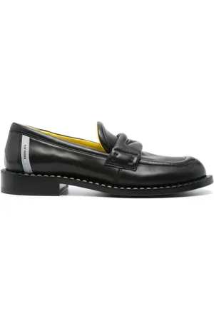 Premiata Loafers i læder med logomærke