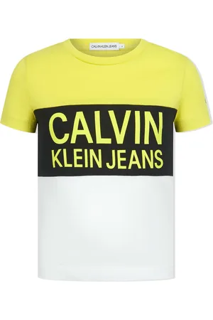 Calvin Klein T-shirt med colourblocking