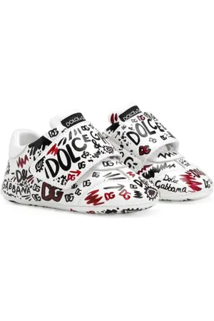 Dolce & Gabbana Low-top sneakers med skitsetryk