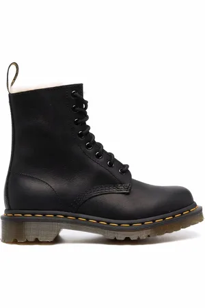 Dr. Martens 1460 Serena ankelstøvler med imiteret lammeskindsfor
