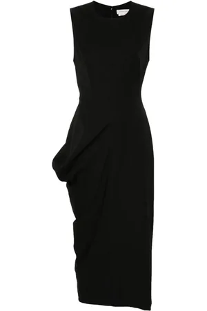 Alexander McQueen Asymmetrisk pencil-kjole