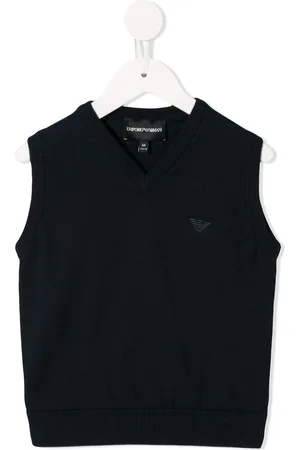 Emporio Armani Vest med logo-udsmykning