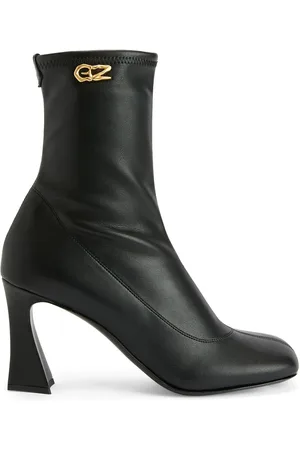 Giuseppe Zanotti Ava 90mm ankelstøvler i læder