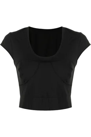 Onefifteen Cropped top med dyb halsudskæring