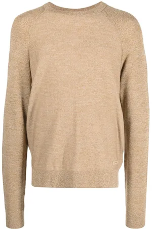 Calvin Klein Superior uldtrøje med rund hals
