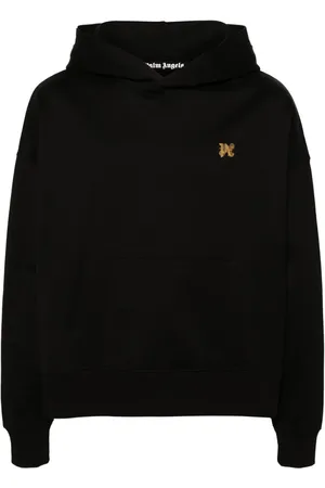 Palm Angels Hættetrøje med monogram-nål