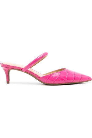 Michael Kors Jess 60mm pumps i læder med lav hæl