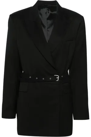 Acne Studios Dobbeltradet blazer med sildebensmønster