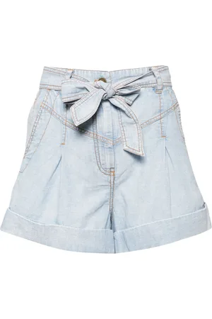 ZIMMERMANN Denimshorts med bælte
