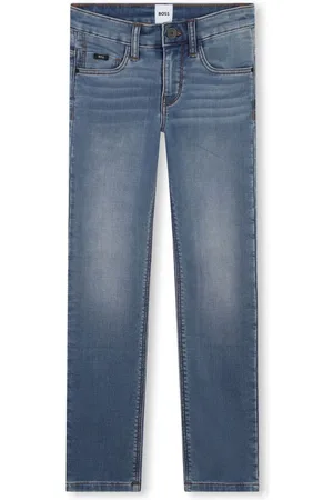 HUGO BOSS Jeans med lige ben og lav talje