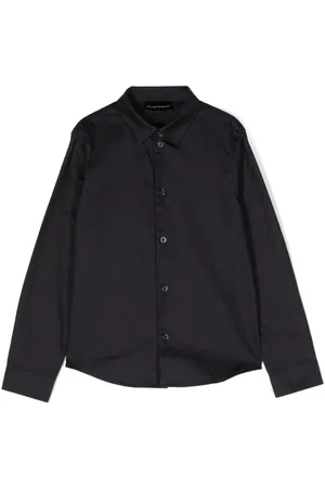 Emporio Armani Skjorte i jacquard med logo