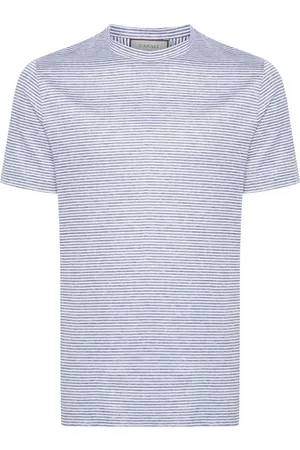 CANALI Stribet T-shirt