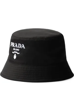 Prada Bøllehat med præget logo