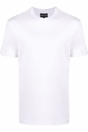 Emporio Armani Kortærmet T-shirt med logomærke