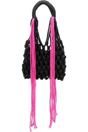 Nannacay Macramé Malala tote med logo foran