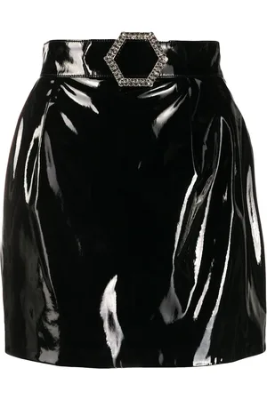 Philipp Plein Lakeret kort nederdel