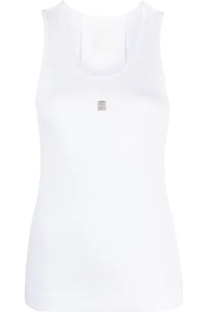 Givenchy Ribbet tanktop med 4G-plade