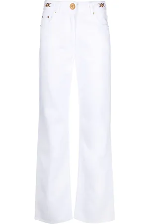 VERSACE Jeans med lige ben og Medusa-tryk