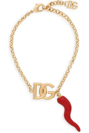 Dolce & Gabbana Kædearmbånd med DG-vedhæng