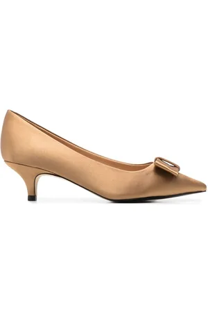 AGE OF INNOCENCE Jacqueline 50mm pumps med sløjfeudsmykning