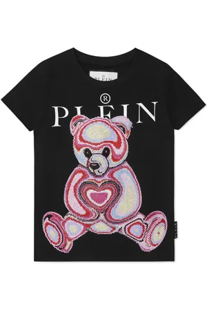 Philipp Plein T-shirt med bamsetryk