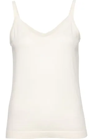 N.PEAL Finstrikket camisole-top