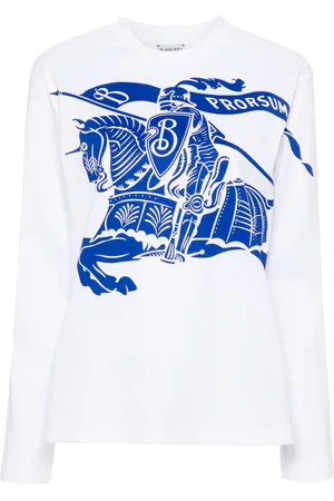 Burberry T-shirt med Equestrian Knight-motiv