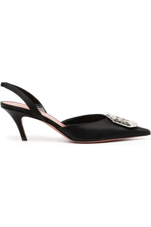 Amina Muaddi Camelia 60 mm slingback-pumps