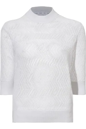 Proenza Schouler Nicola top i pointelle-strik